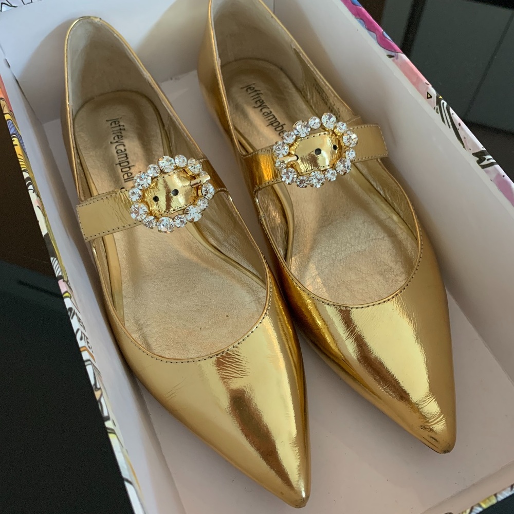 Jeffrey Campbell Bergerac Mary Jane Flats - Picture 2 of 2